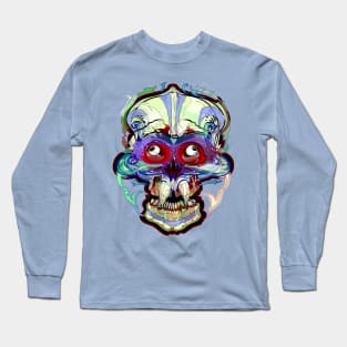 Happy Toothy Mask Long Sleeve T-Shirt